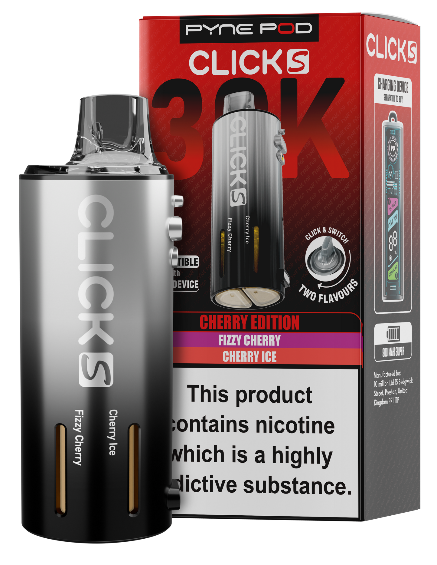 Pyne Pod Click S 30K Refill Pod