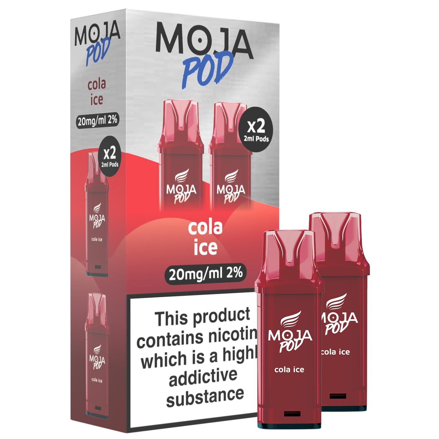 Moja Pod Refills NEW TWIN PACKS (NEW)