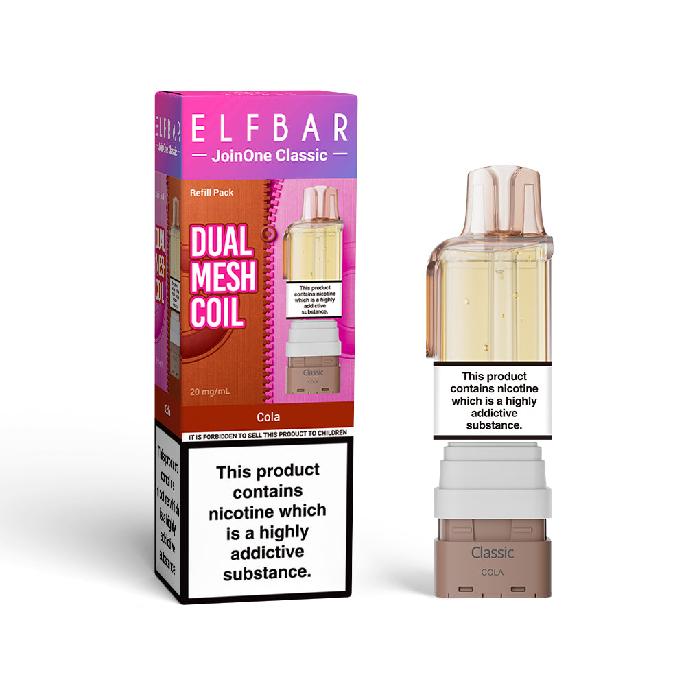 Elf Bar JoinOne Classic Prefilled Pod + Refill Container