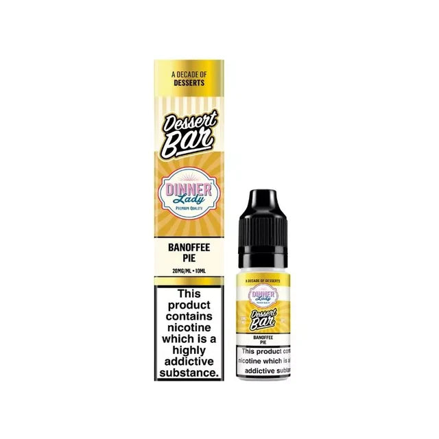 Dinner Lady Banofee Pie Bar Salt 10ml