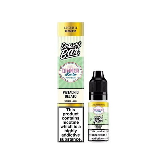 Dinner Lady Pistachio Gelato Bar Salt 10ml