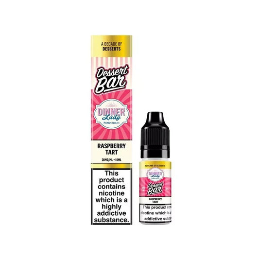 Dinner Lady Raspberry Tart Bar Salt 10ml