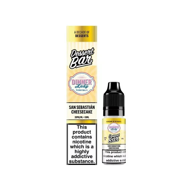 Dinner Lady San Sebastian Cheese Cake Bar Salt 10ml