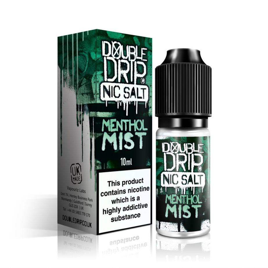 MENTHOL MIST 10ML NIC SALT E-LIQUID BY DOUBLE DRIP