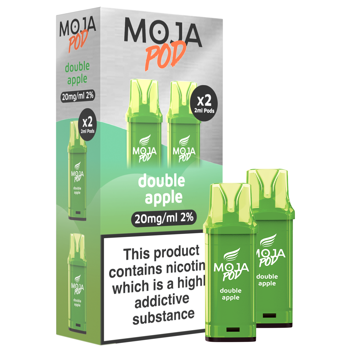 Moja Pod Refills NEW TWIN PACKS (NEW)