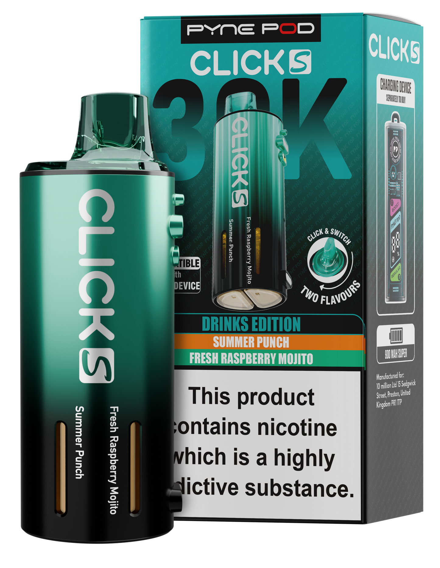 Pyne Pod Click S 30K Refill Pod