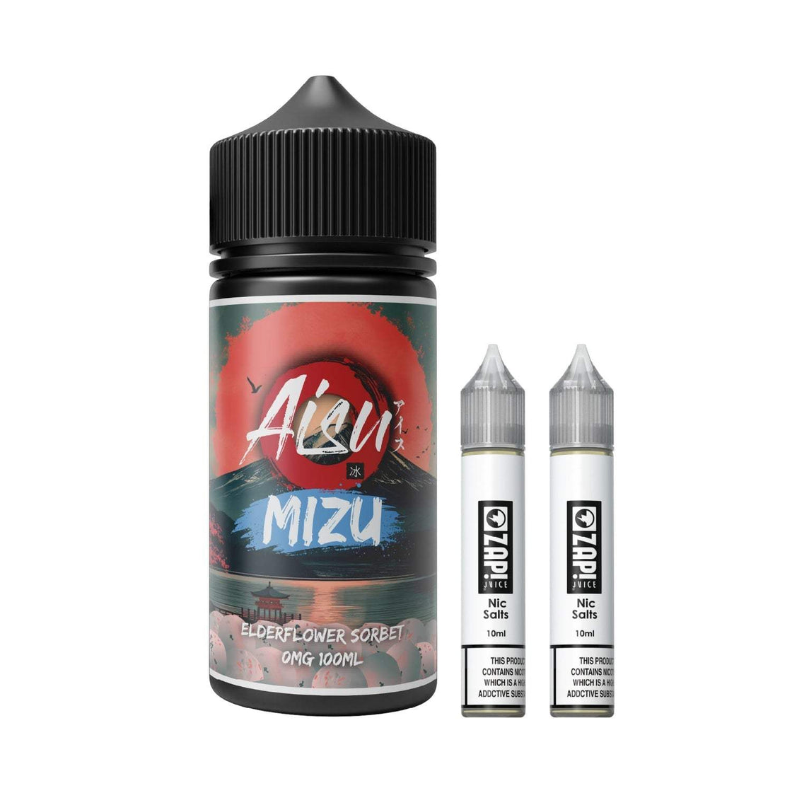 AISU MIZU ELDERFLOWER SORBET 100ML SHORT FILL E-LIQUID BY ZAP!