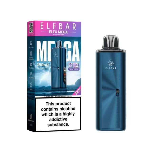 Elf Bar ELFX Mega Pod Vape Kit Bundle