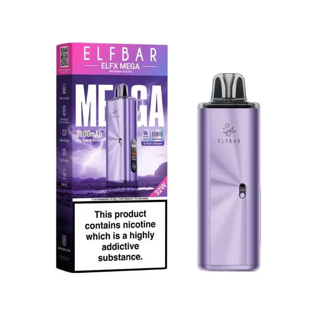 Elf Bar ELFX Mega Pod Vape Kit Bundle