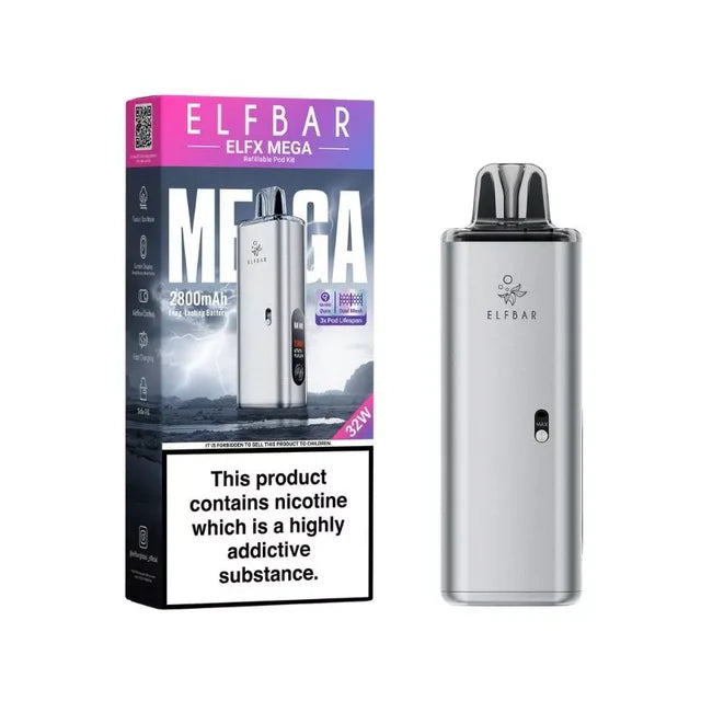 Elf Bar ELFX Mega Pod Vape Kit Bundle