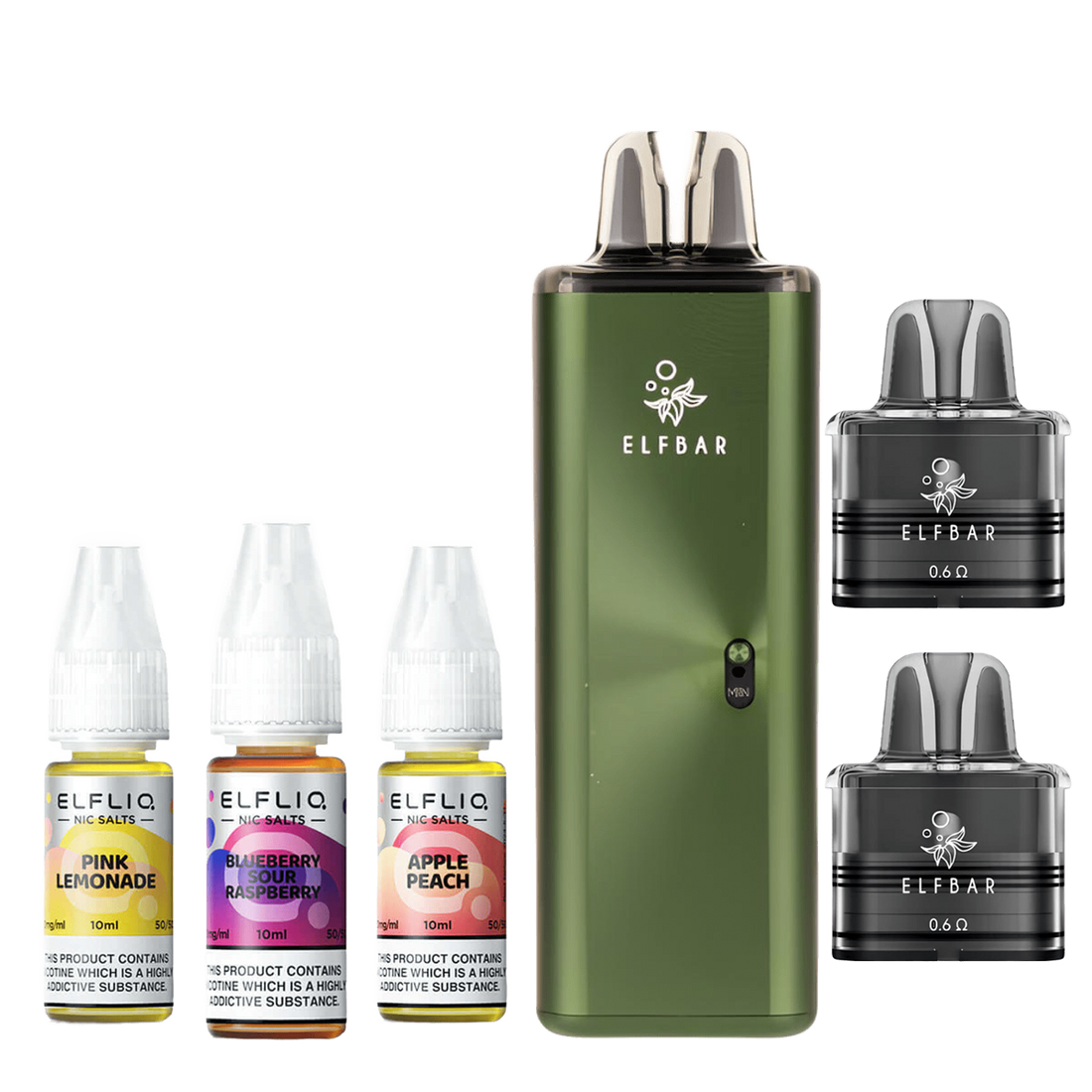 Elfx Kit Elf Bar ELFX Mega Pod Vape Kit Bundle – Vapeslough