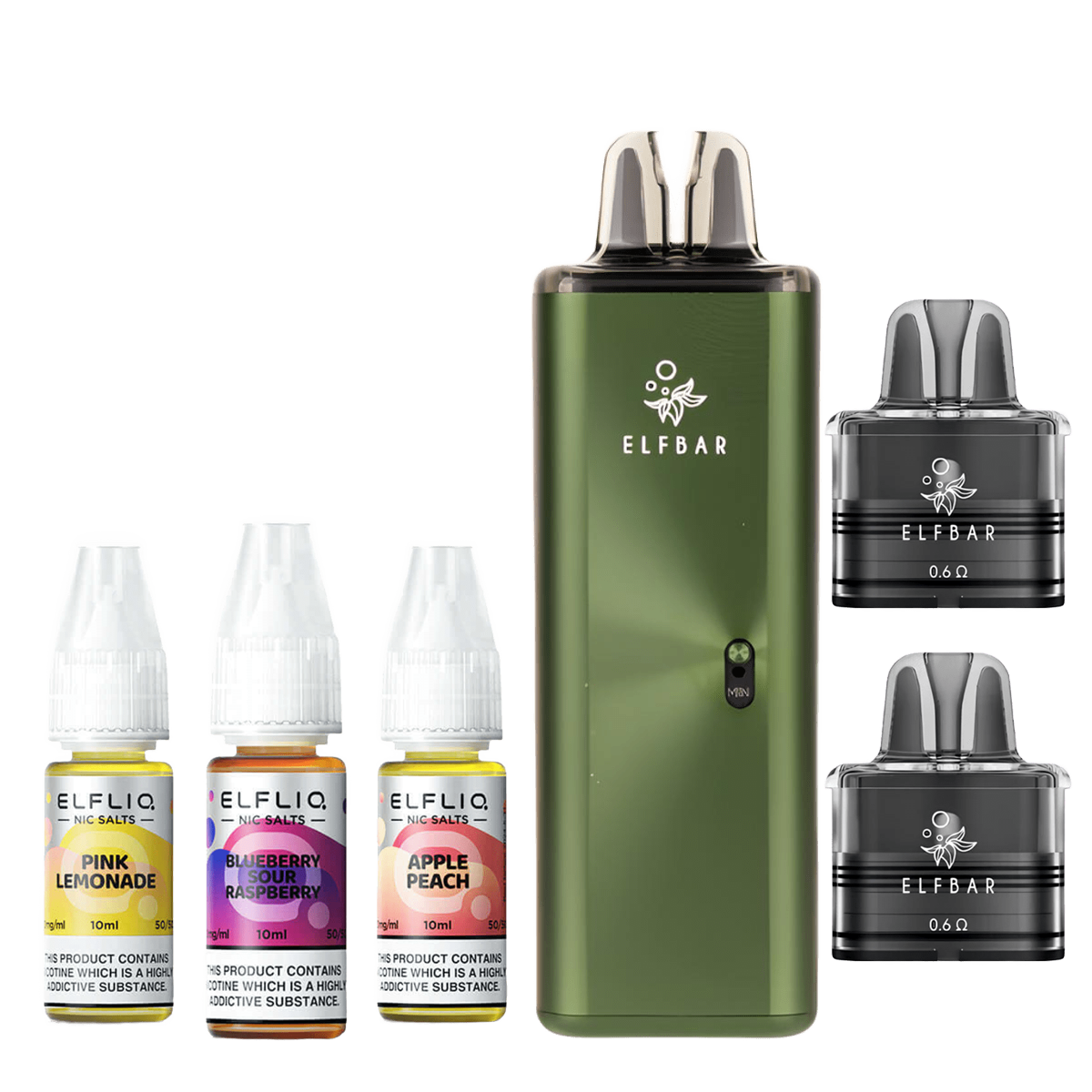Elf Bar ELFX Mega Pod Vape Kit Bundle
