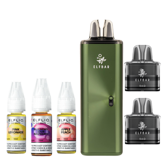 Elf Bar ELFX Mega Pod Vape Kit Bundle