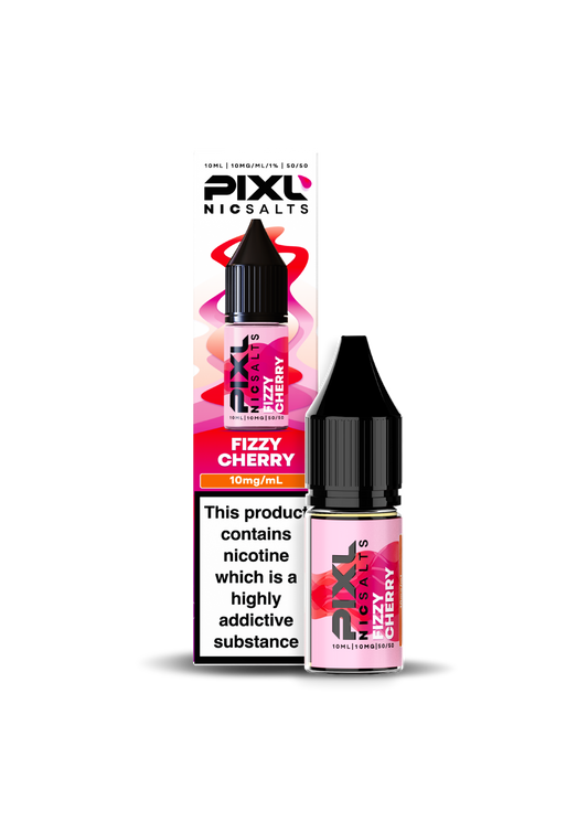 Fizzy Cherry E-Liquid by Pixl Nic Salts
