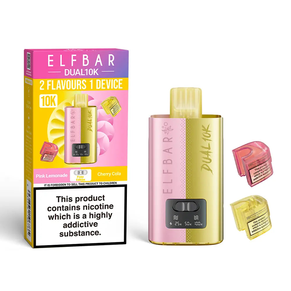 FIZZY EDITION - ELF BAR DUAL 10K DISPOSABLE VAPE - 20MG(2%)