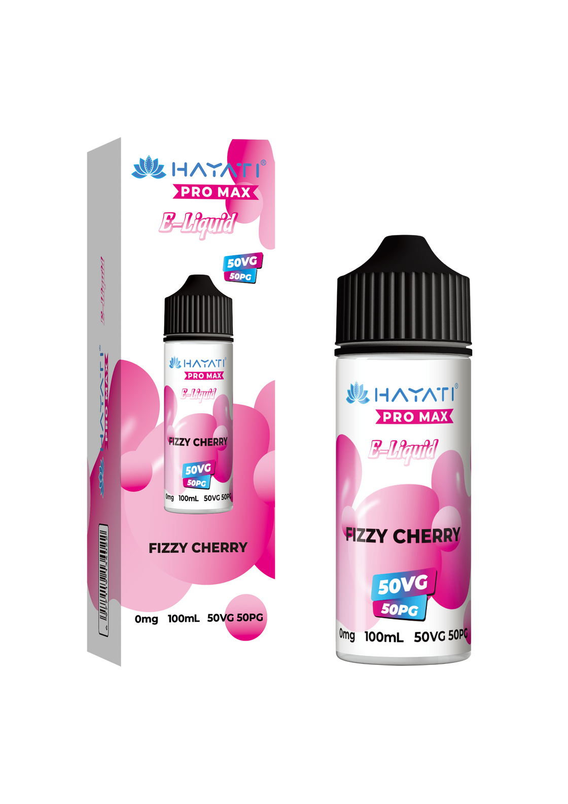 FIZZY CHERRY - HAYATI PRO MAX 100ML SHORT FILL - 50/50PG/VG E-LIQUID