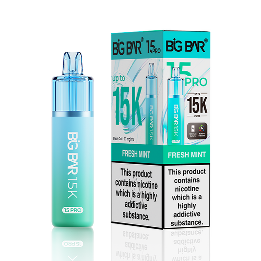 Fresh Mint Big Bar Pro Prefilled Vape Kit