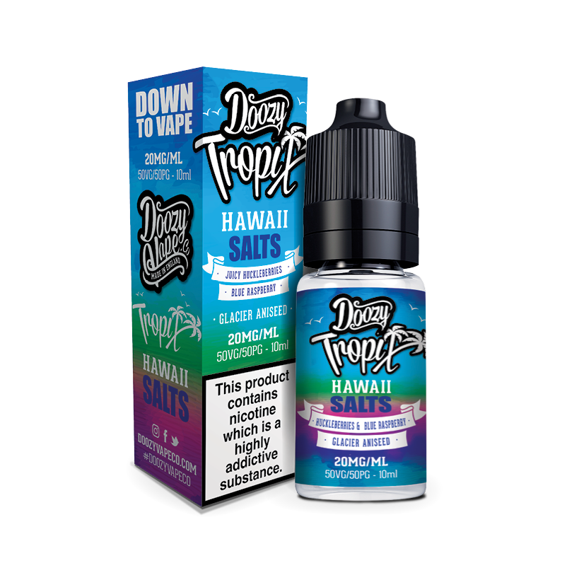 TROPIX HAWAII - 10ML NIC SALT E-LIQUID - 10MG|20MG BY DOOZY