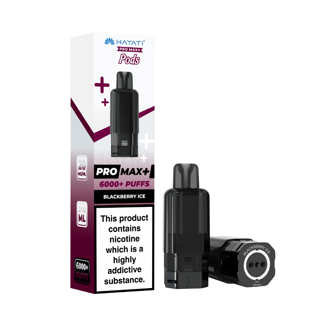 Hayati Pro Max Plus 6000 Prefilled Pod - Blackberry Ice