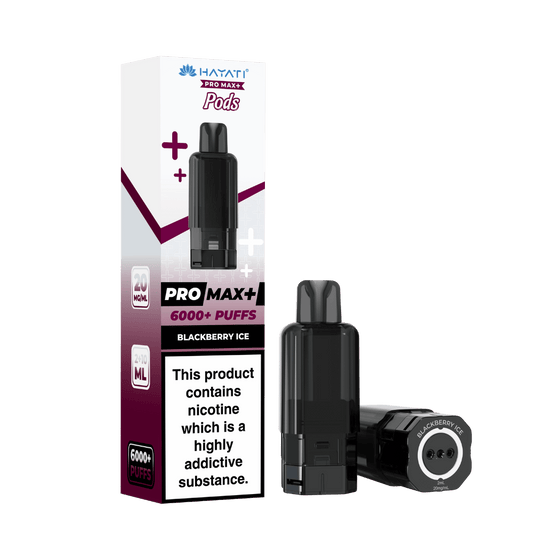 Hayati Pro Max Plus 6000 Prefilled Pod - Blackberry Ice