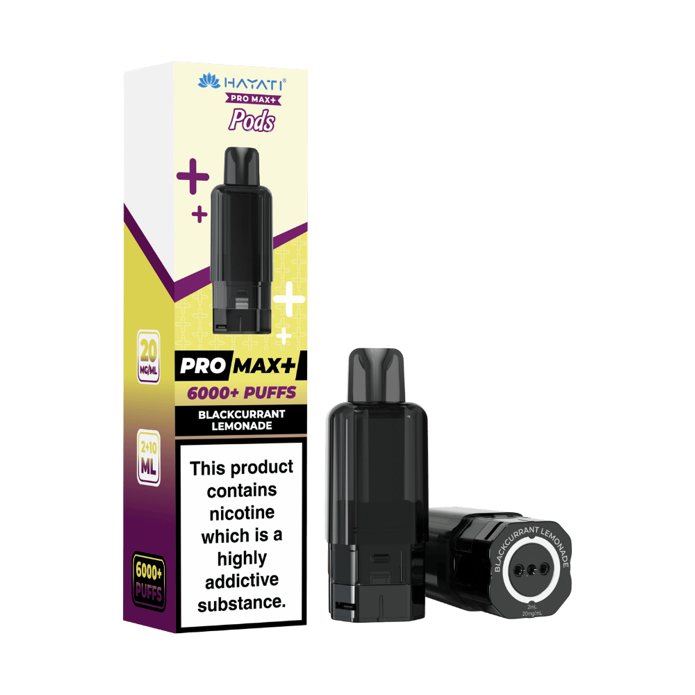 Hayati Pro Max Plus 6000 Prefilled Pod - Blackcurrant Lemonade