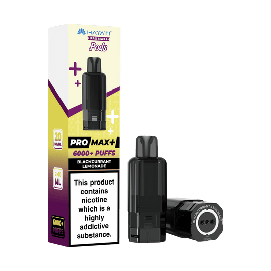 Hayati Pro Max Plus 6000 Prefilled Pod - Blackcurrant Lemonade