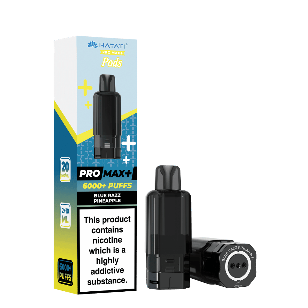 Hayati Pro Max Plus 6000 Prefilled Pod - Blue Razz Pineapple