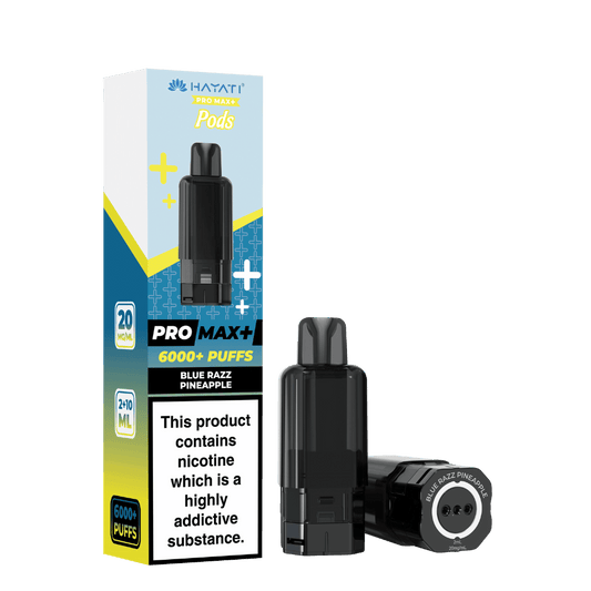 Hayati Pro Max Plus 6000 Prefilled Pod - Blue Razz Pineapple