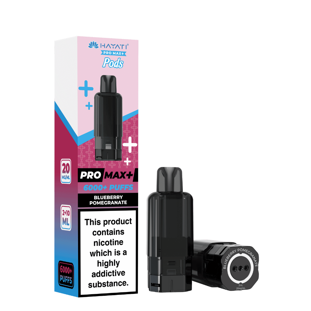 Hayati Pro Max Plus 6000 Prefilled Pod - Blueberry Pomegranate