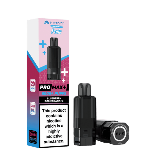 Hayati Pro Max Plus 6000 Prefilled Pod - Blueberry Pomegranate