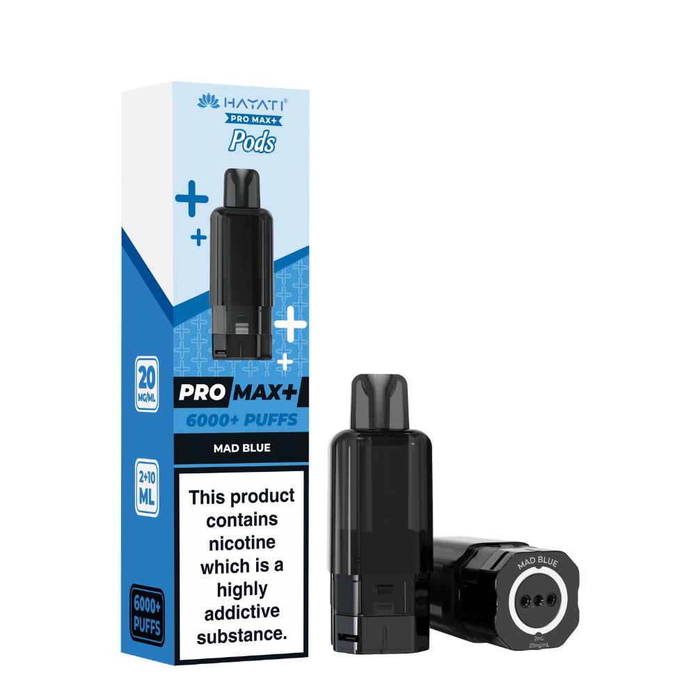 Hayati Pro Max Plus 6000 Prefilled Pod - Mad Blue