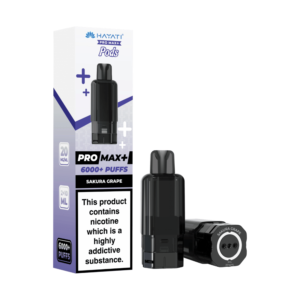 Hayati Pro Max Plus 6000 Prefilled Pod - Sakura Grape