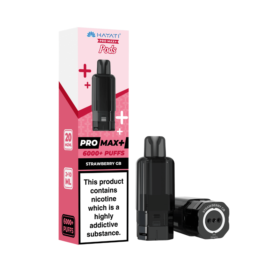 Hayati Pro Max Plus 6000 Prefilled Pod - Strawberry GB