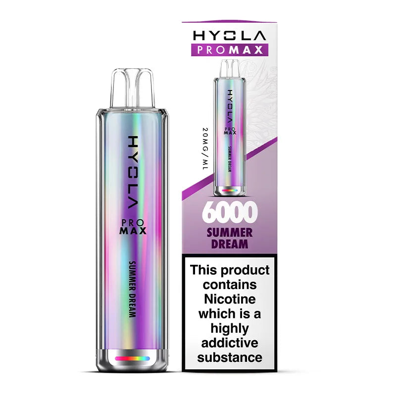 SUMMER DREAM - HYOLA PRO MAX 6000 DISPOSABLE VAPE - 20MG(2%)