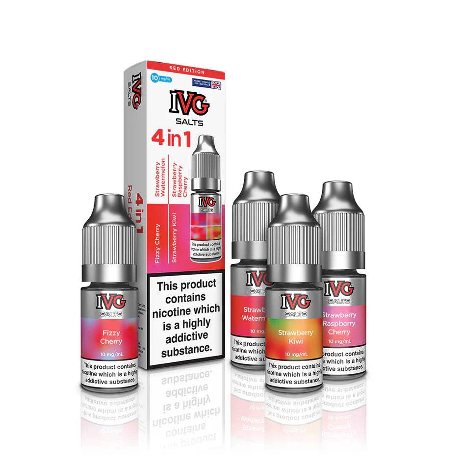 RED EDITION IVG 4 IN 1 NIC SALTS