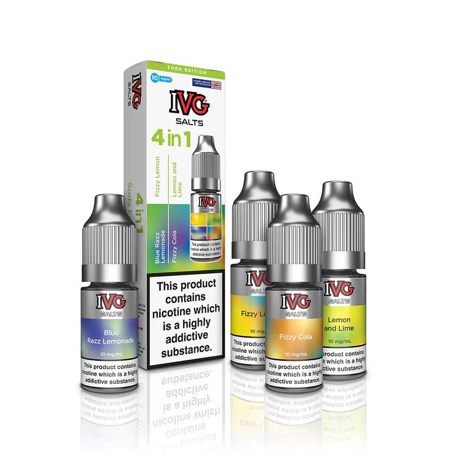 SODA EDITION IVG 4 IN 1 NIC SALTS