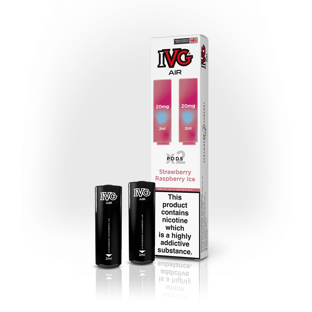 STRAWBERRY RASPBERRY ICE IVG AIR 4IN1 PODS