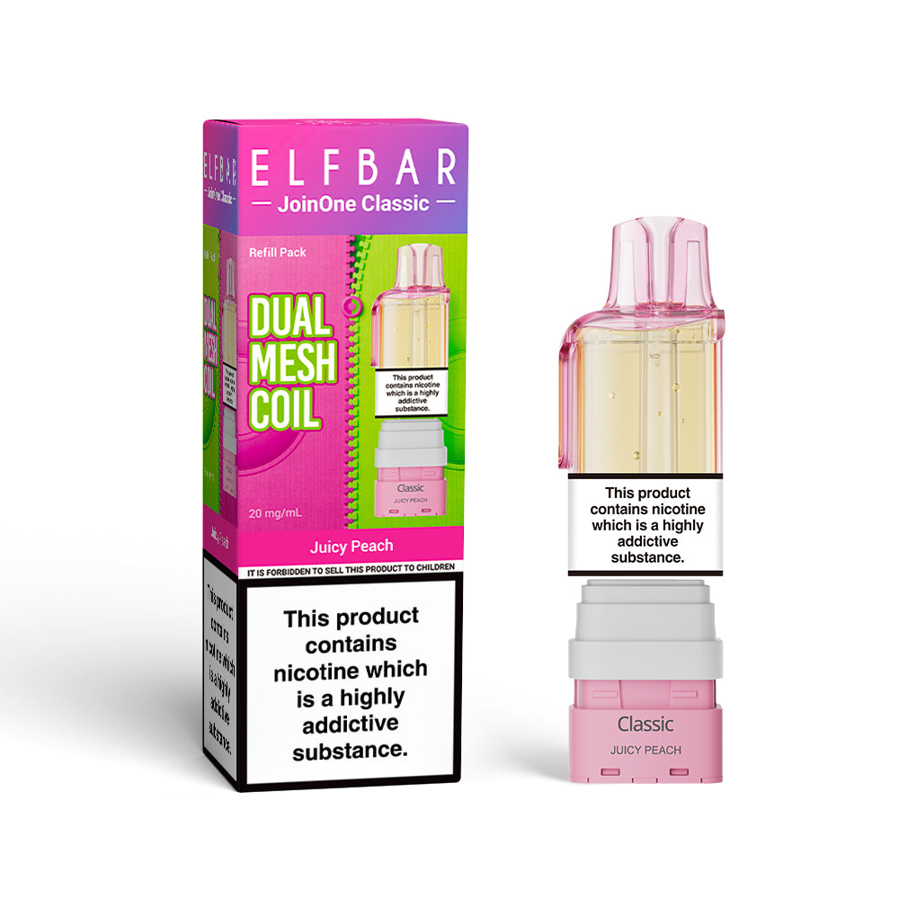Elf Bar JoinOne Classic Prefilled Pod + Refill Container