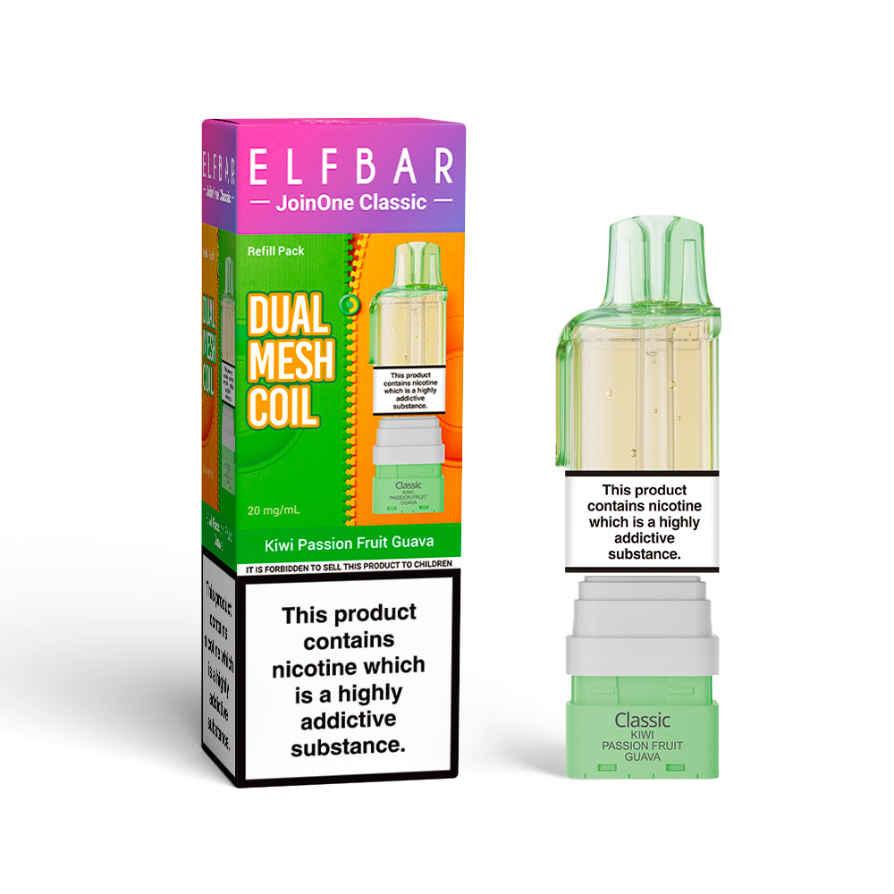 Elf Bar JoinOne Classic Prefilled Pod + Refill Container