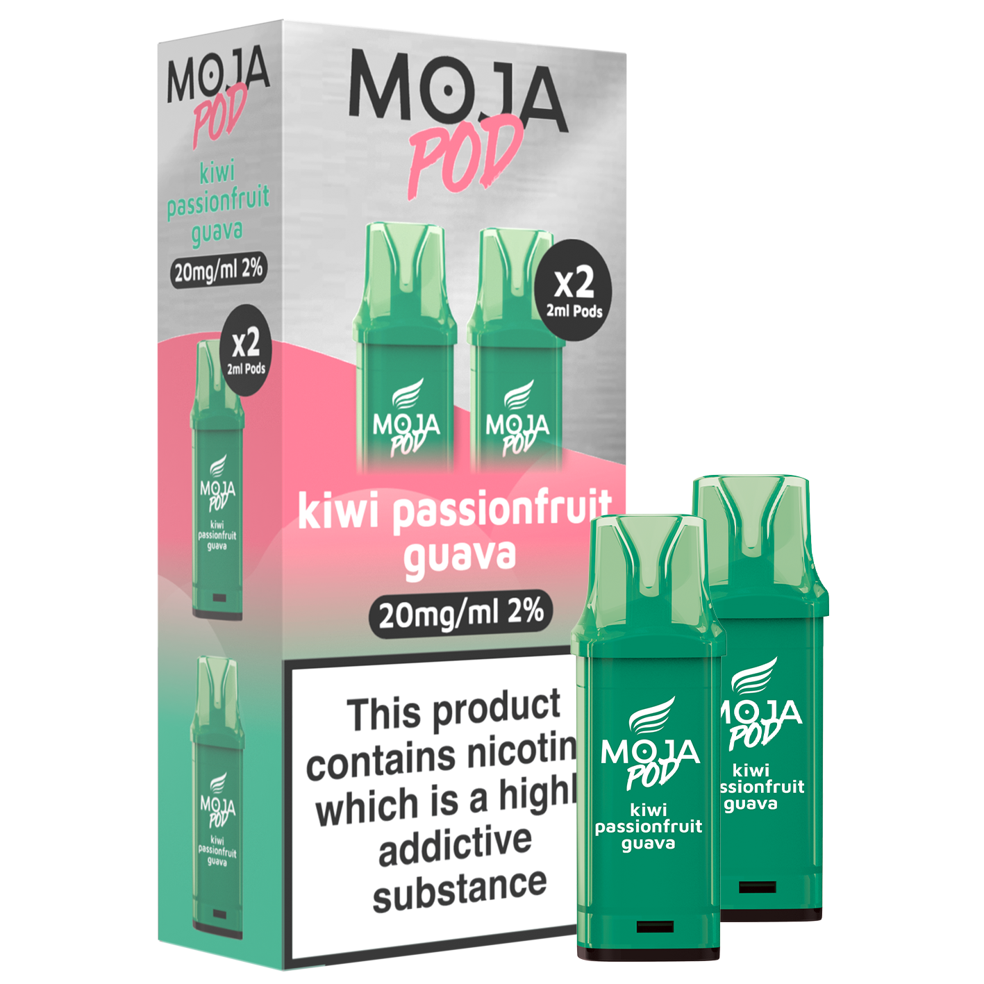 Moja Pod Refills NEW TWIN PACKS (NEW)