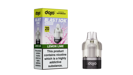 Lemon Lime - Vaporesso Dojo Blast 10K Prefilled Pod + Refill Container