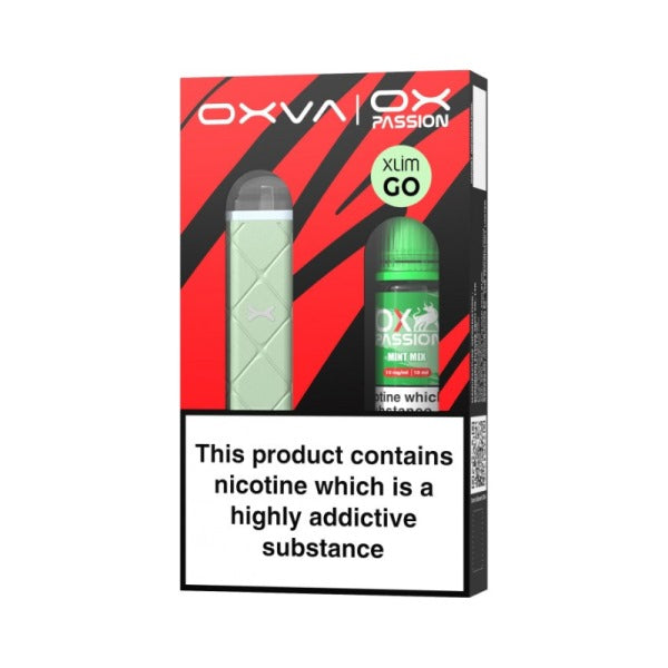 OXVA XLIM GO VAPE KIT OX PASSION NIC SALT COMBO PACK - 1000MAH