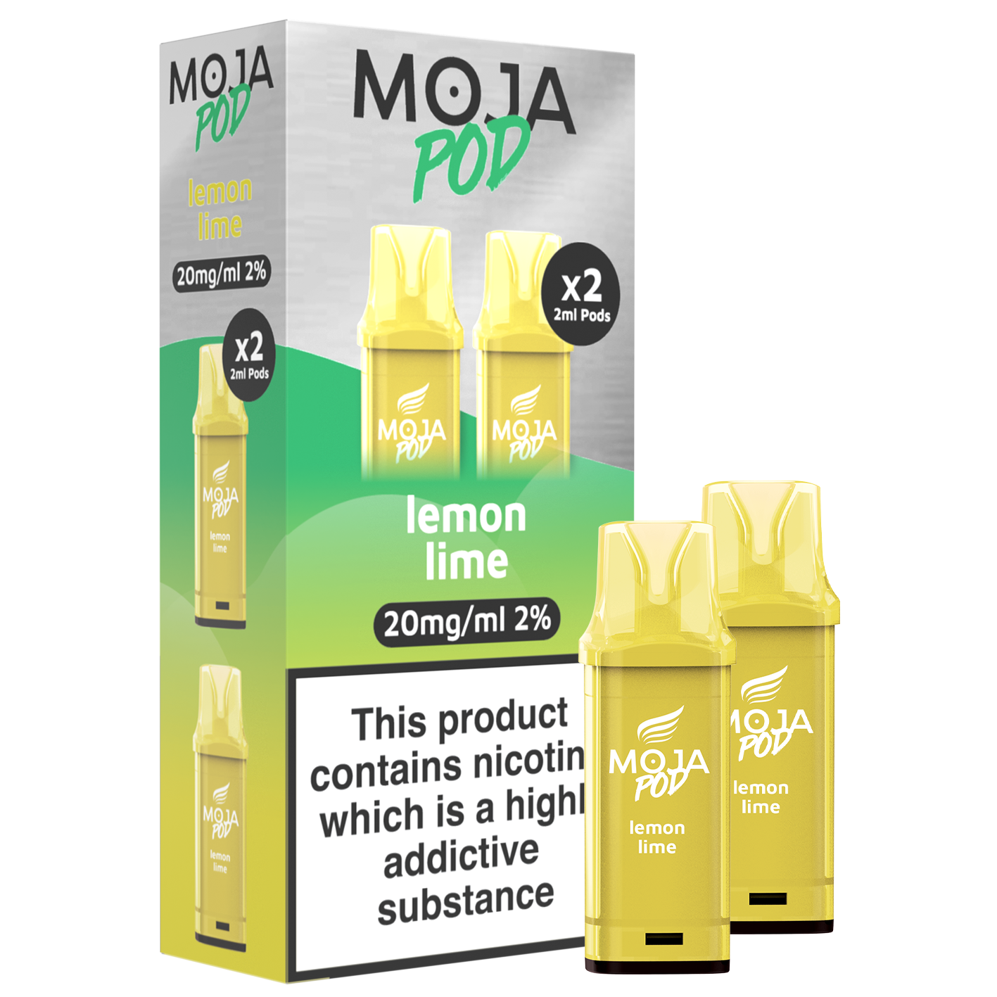 Moja Pod Refills NEW TWIN PACKS (NEW)