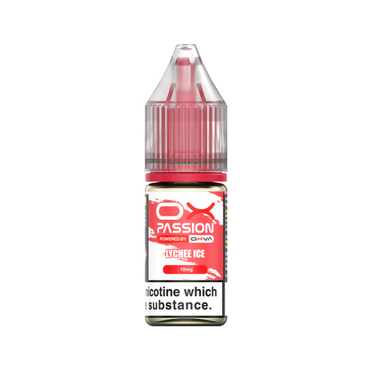 LYCHEE ICE 10ML NIC SALT BY OXVA OX PASSION 10MG(1%) | 20MG(2%)