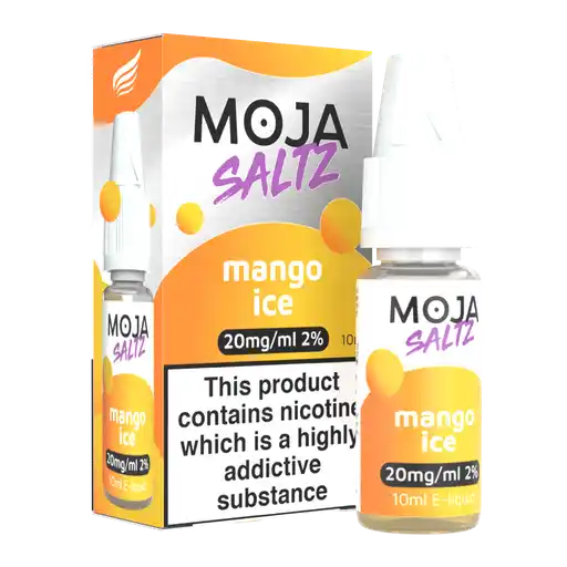 MANGO ICE - 10ML NIC SALT BY MOJA SALTZ 10MG(1%) | 20MG(2%)