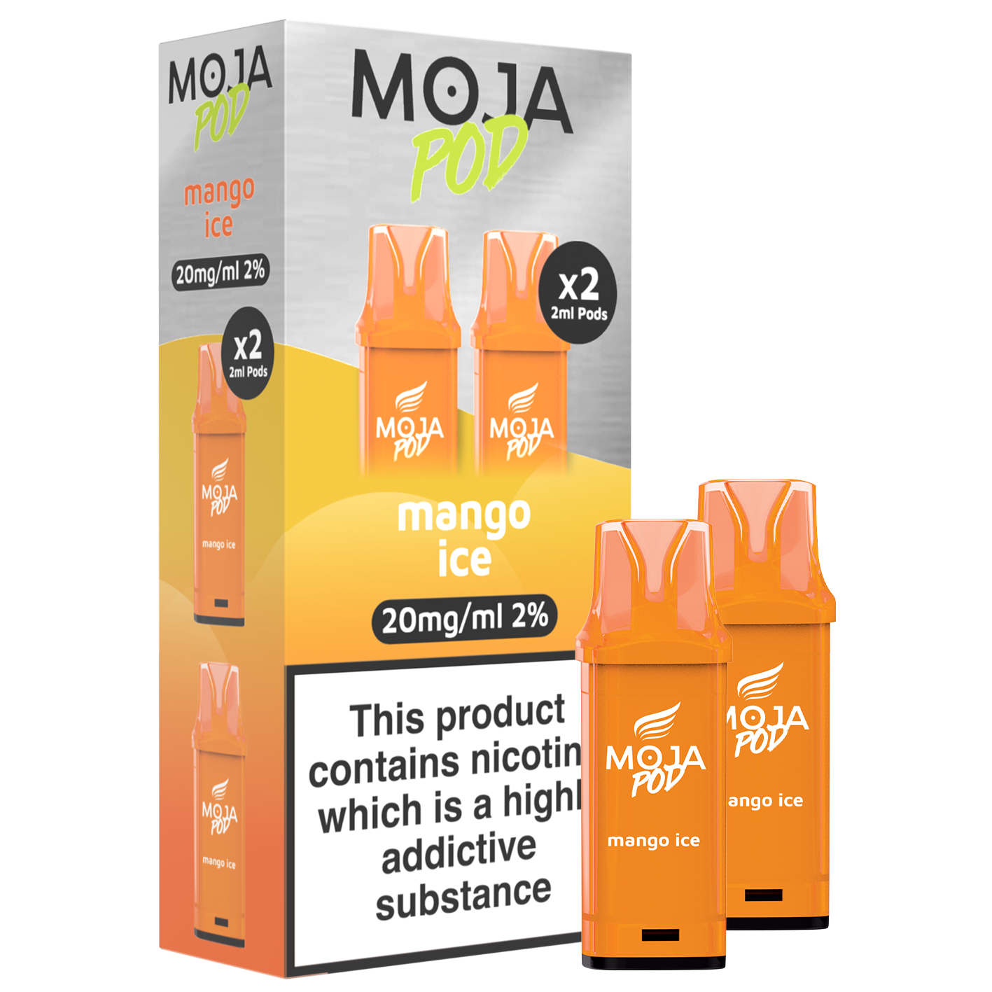 Moja Pod Refills NEW TWIN PACKS (NEW)