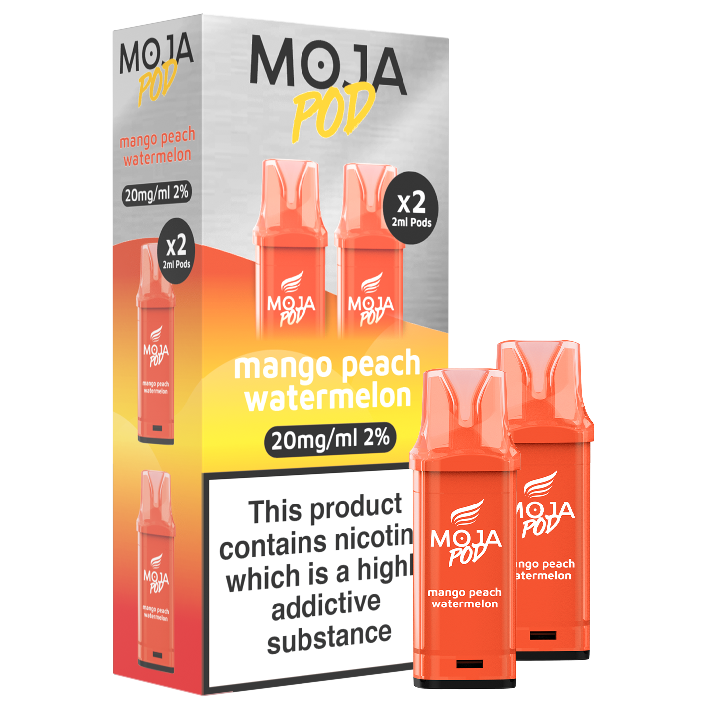 Moja Pod Refills NEW TWIN PACKS (NEW)