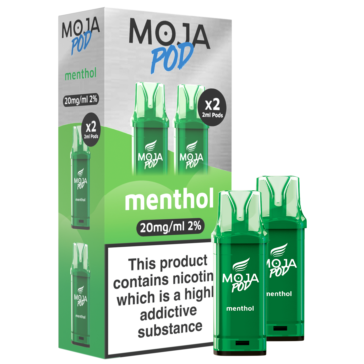 Moja Pod Refills NEW TWIN PACKS (NEW)