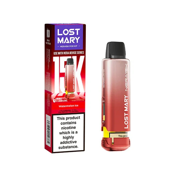 LOST MARY NERA FULLVIEW 30K PRE-FILLED POD KIT BUNDLE