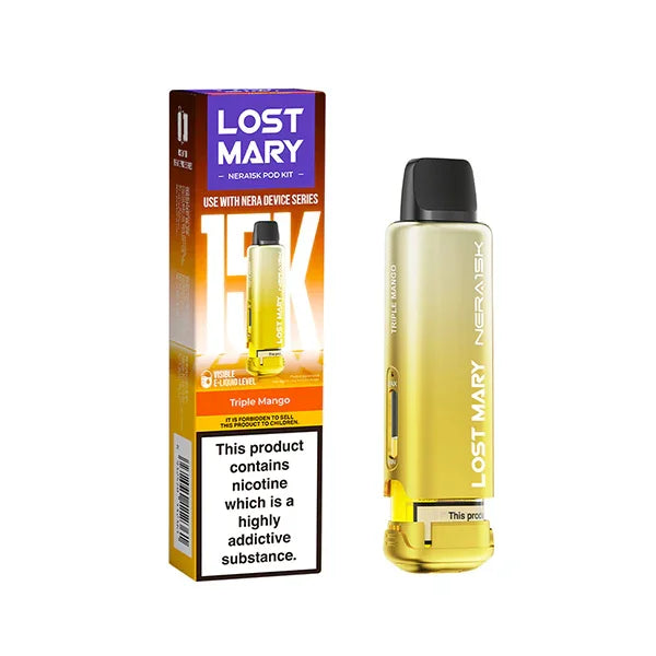 LOST MARY NERA FULLVIEW 30K PRE-FILLED POD KIT BUNDLE